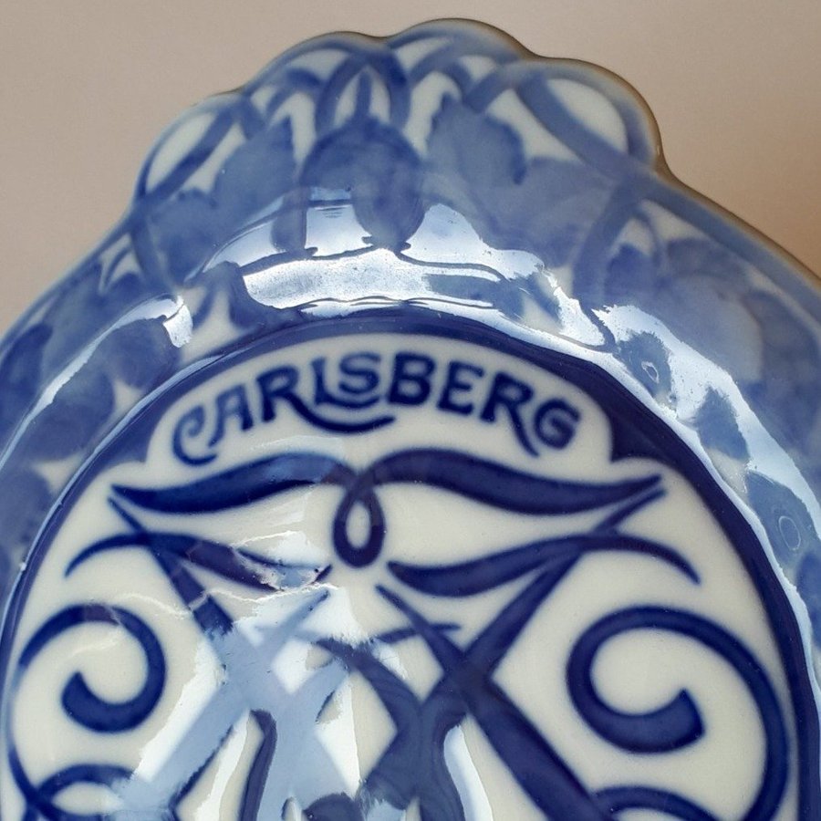 Very Rare Smal CARLSBERG 1811-1911 Royal Copenhagen Mindeplatte 10cm Väggtallrik