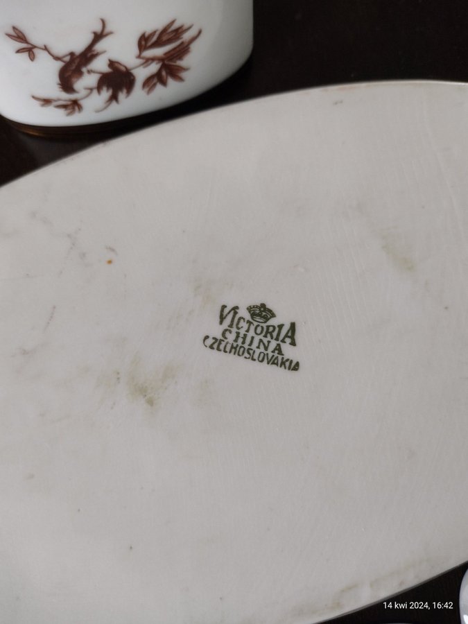 porslin Victoria China Czechoslovakia