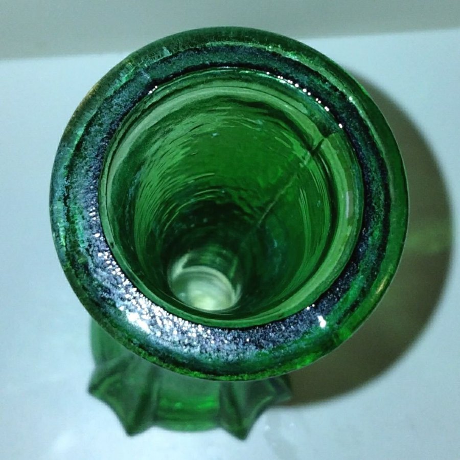 Vintage*gröntglas*usa*60-tal