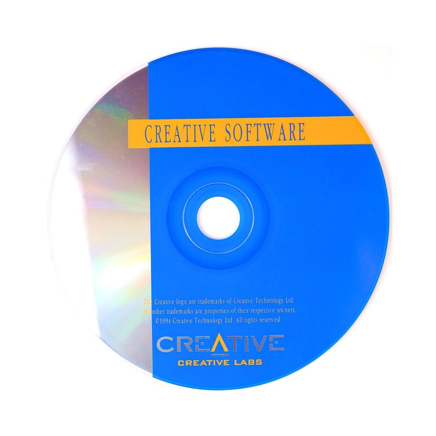 Creative Labs: Creative Software - CD-ROM (DISC ONLY)