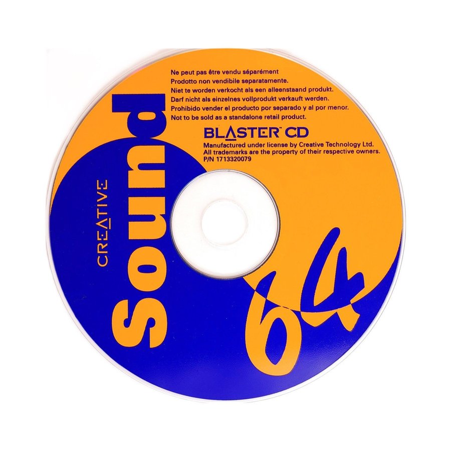 Creative Labs: Sound Blaster CD - CD-ROM (DISC ONLY)