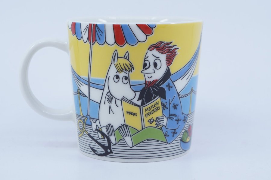 Muminmugg Snorkfröken och Poeten / Moomin Mug Snorkmaiden and the Poet