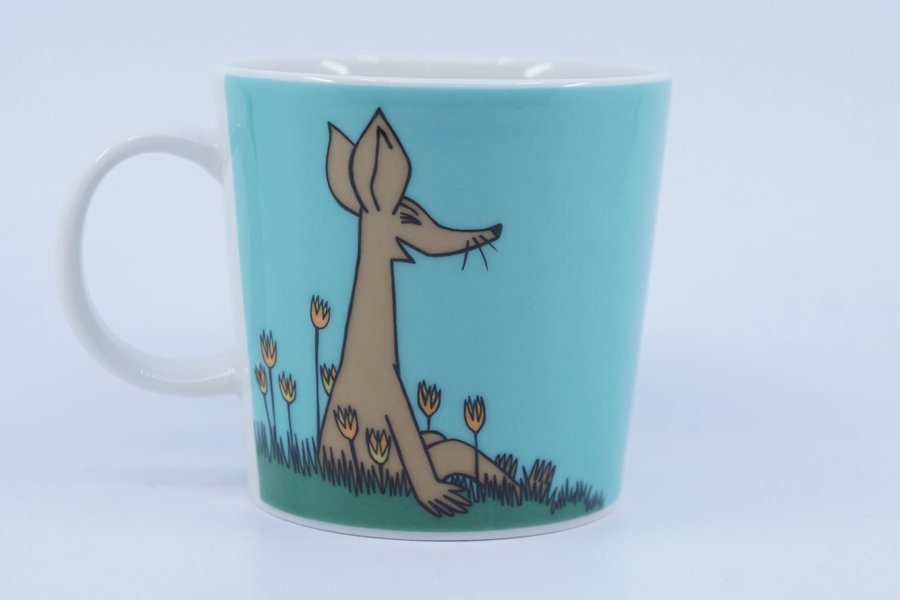 Muminmugg Sniff turkos / Moomin Mug Sniff turquoise