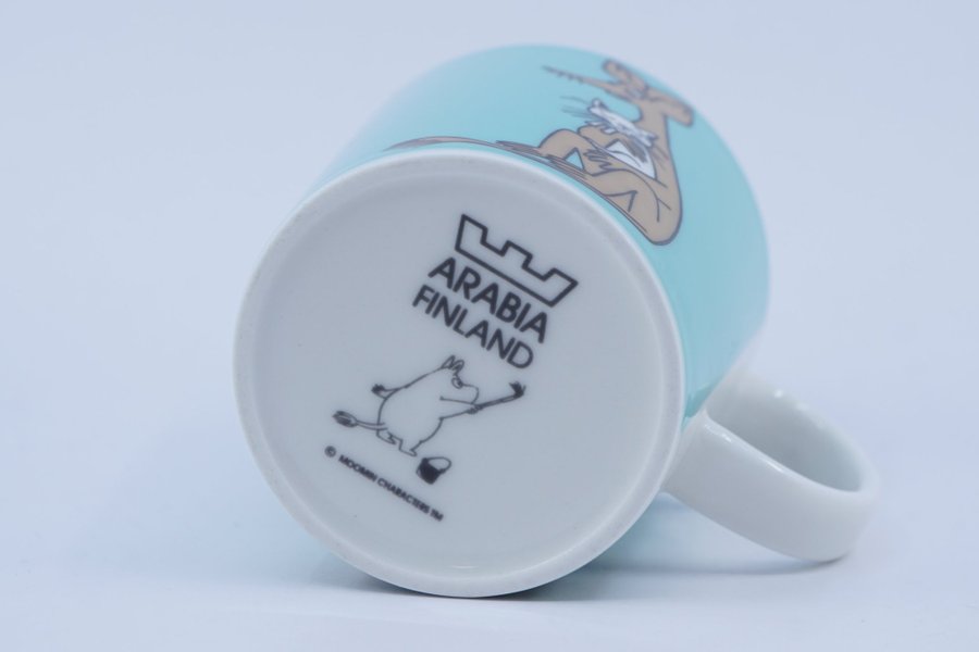 Muminmugg Sniff turkos / Moomin Mug Sniff turquoise