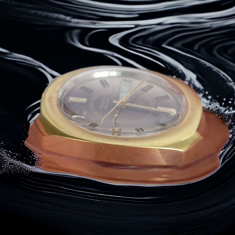 Vintage Masterpiece Automatic Gruen Precision Men's watch 70 talet