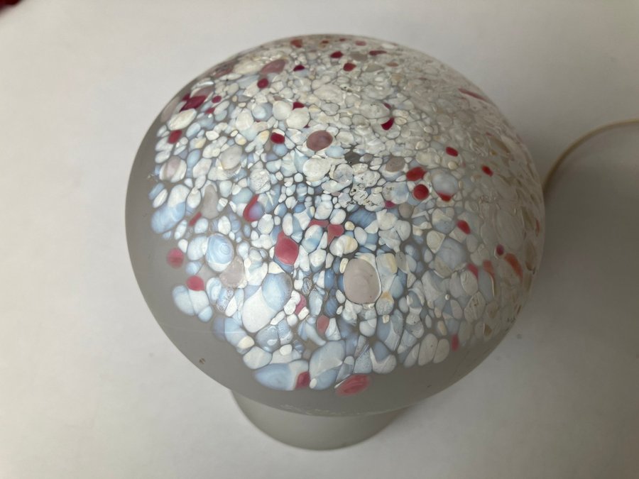 Fantastisk vacker glassvamp av Monica Backström Kosta Boda