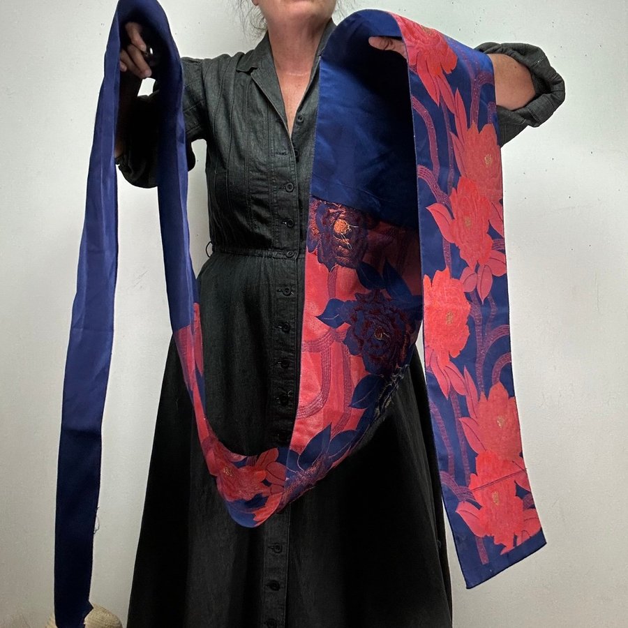 Vintage Japanese silk Obi