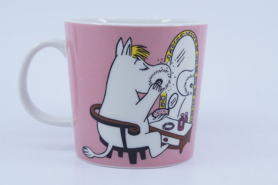 Muminmugg Snorkfröken rosa / Moomin Mug Snorkmaiden Pink