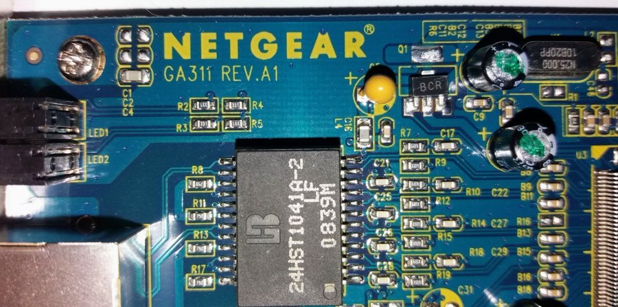 NETGEAR GA311 Gigabit Ethernet PCI Adapter 10/100/1000 För trådbundet nätverk