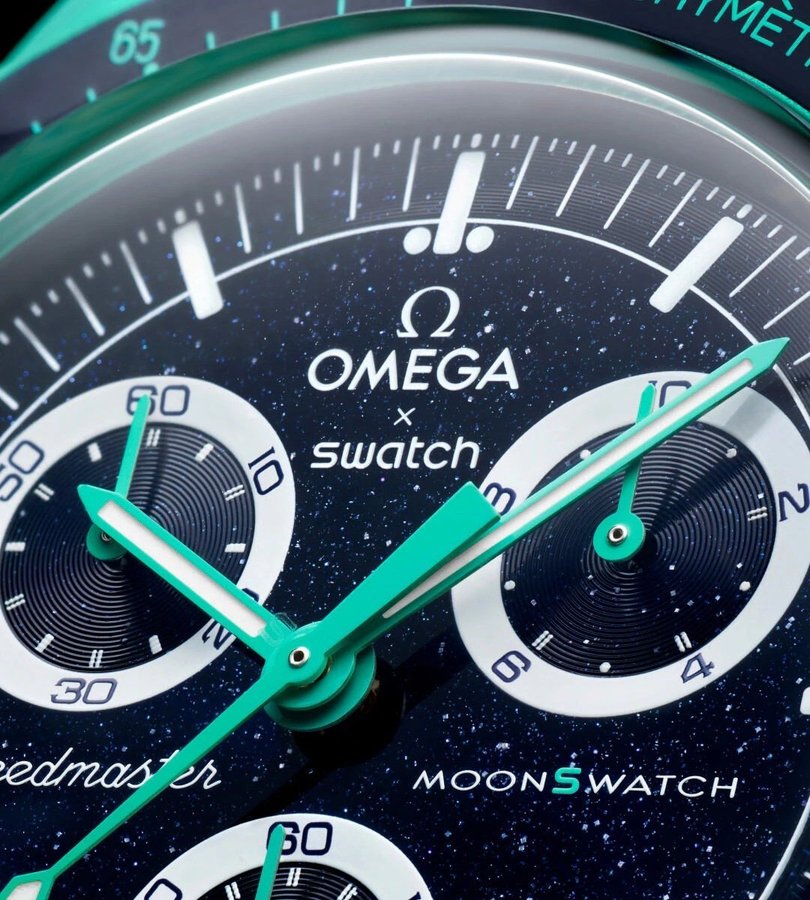 Swatch x Omega - Moonswatch Polar Lights
