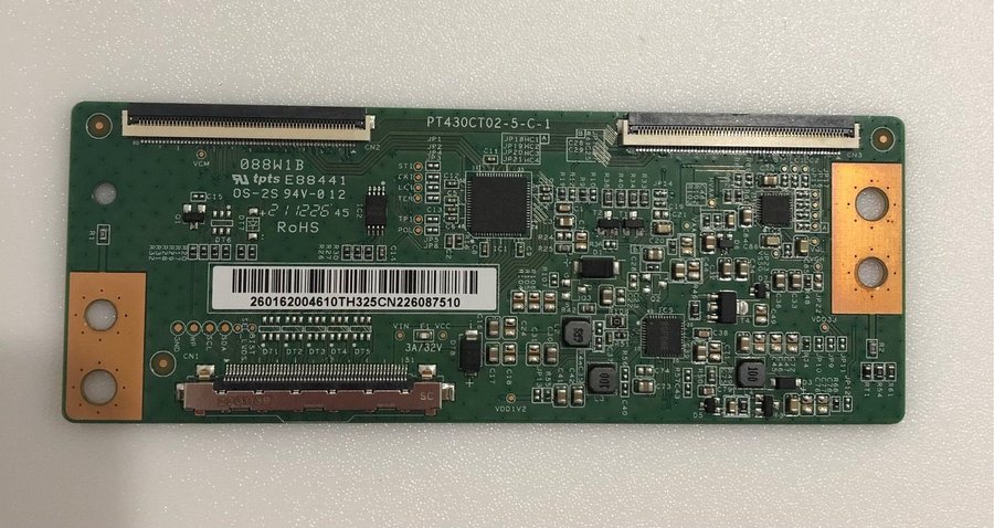 PT430CT02-5-C-1 t-con board LG 43LM6370PLA