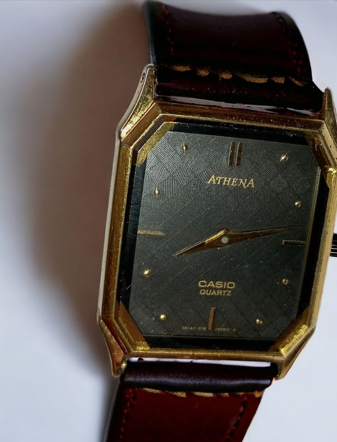 Vintage Legendary Athena Casio Herrklocka 1980s