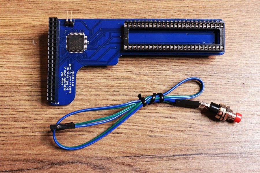 AMIGA HDMI Raspberry Pi Zero modul CPLD för A500 / A2000 | A 500