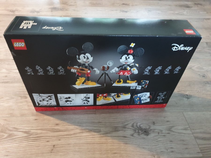 LEGO Disney 43179 Musse Pigg  Mimmi Pigg – Byggbara Karaktärer Ny oöppna