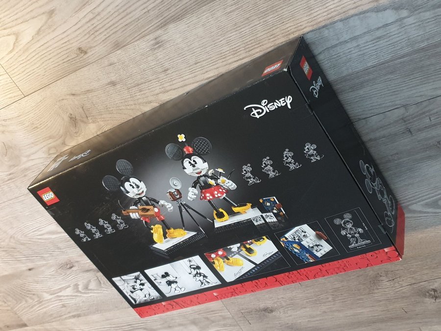 LEGO Disney 43179 Musse Pigg  Mimmi Pigg – Byggbara Karaktärer Ny oöppna