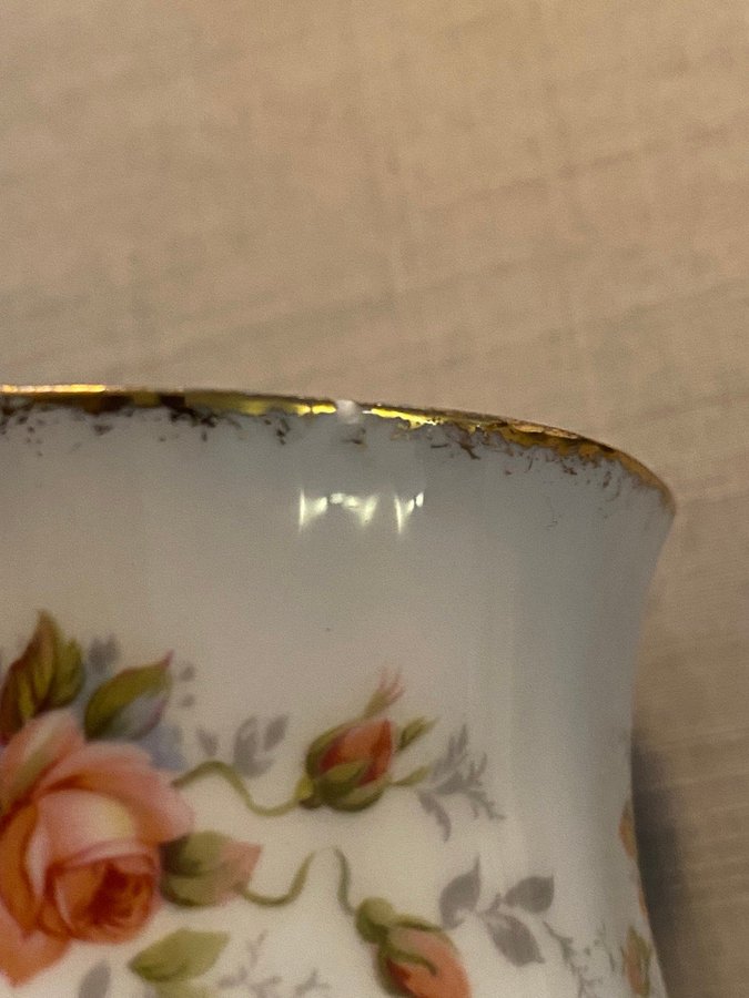 Queen Elizabeth Rose Bone China Potter 24 Delar