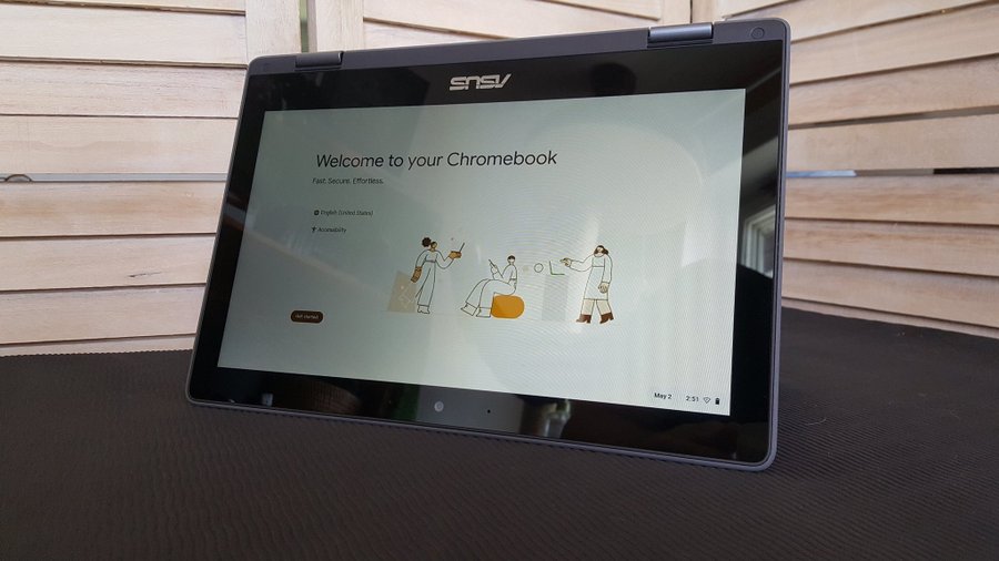 ASUS Chromebook C214MA flip