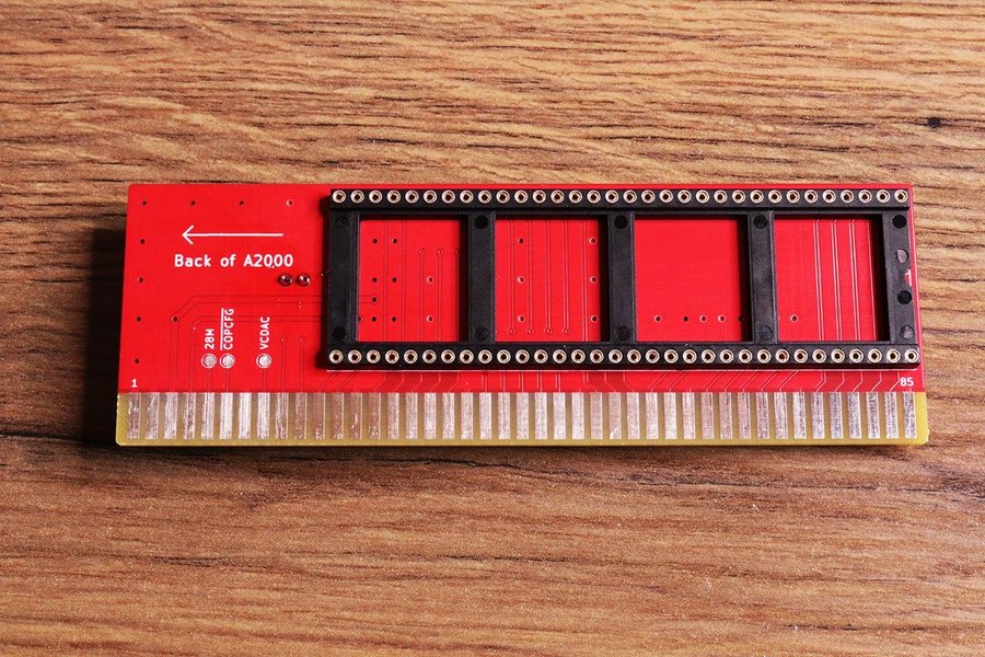 A2000 CPU Slot Adapter - relocator