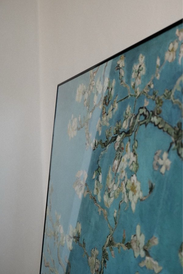 ”Almond blossom” Van Gogh - affisch + svart ram