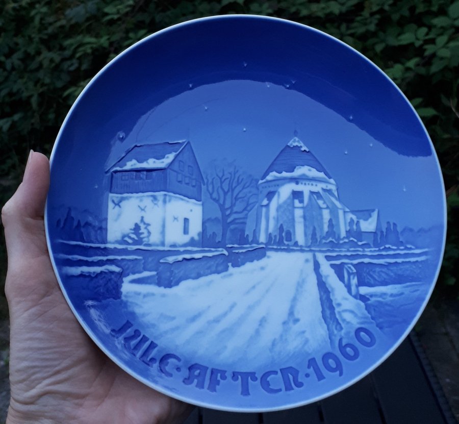 1960 Bing  Grondahl Like-New Christmas Plate Buy up to 6 = pay shipping for 1!