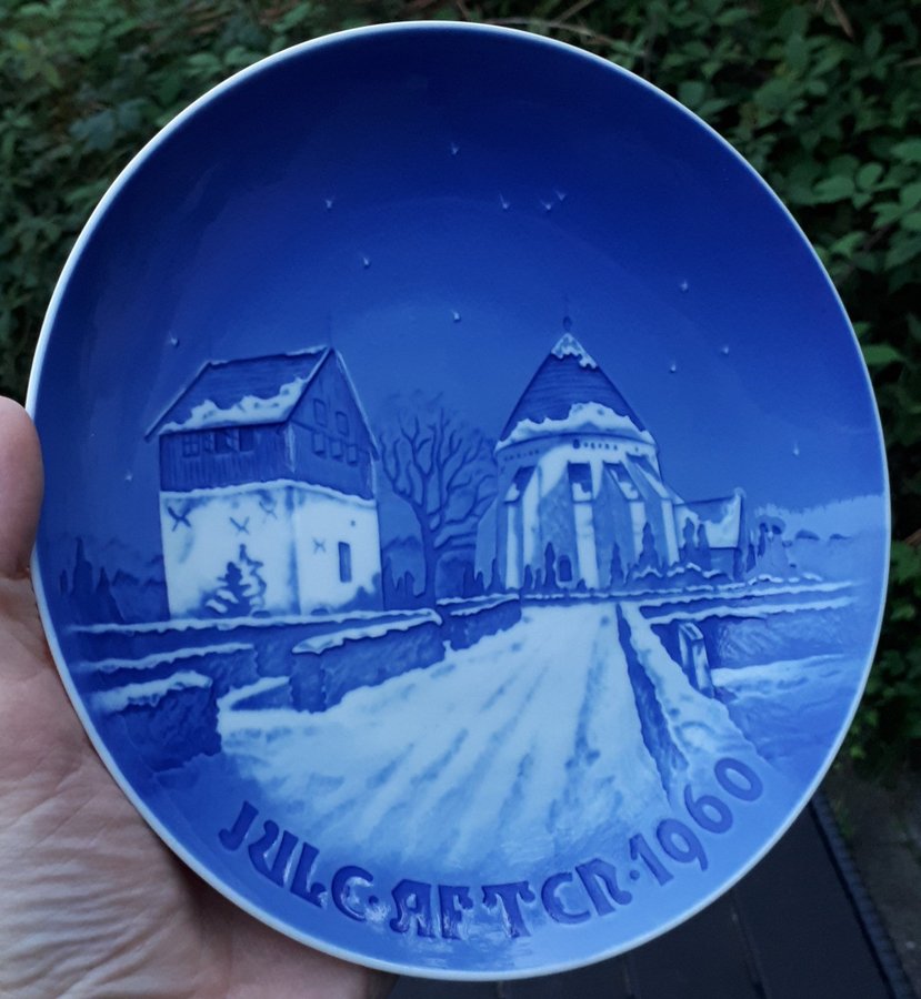 1960 Bing  Grondahl Like-New Christmas Plate Buy up to 6 = pay shipping for 1!