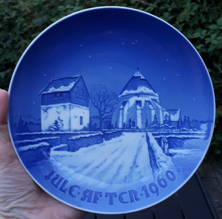 1960 Bing  Grondahl Like-New Christmas Plate Buy up to 6 = pay shipping for 1!