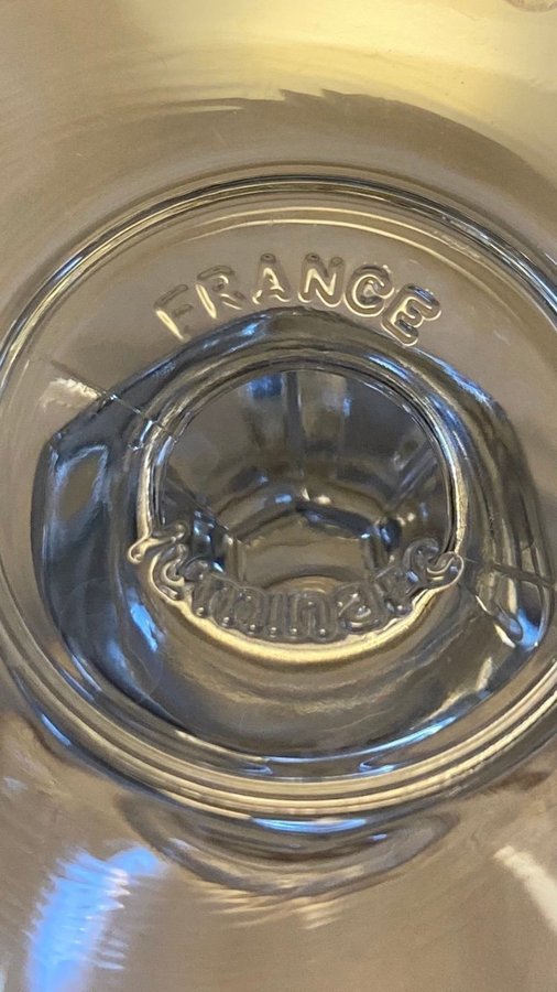 4 st Irish Coffee glas på fot med klövern Luminarc France