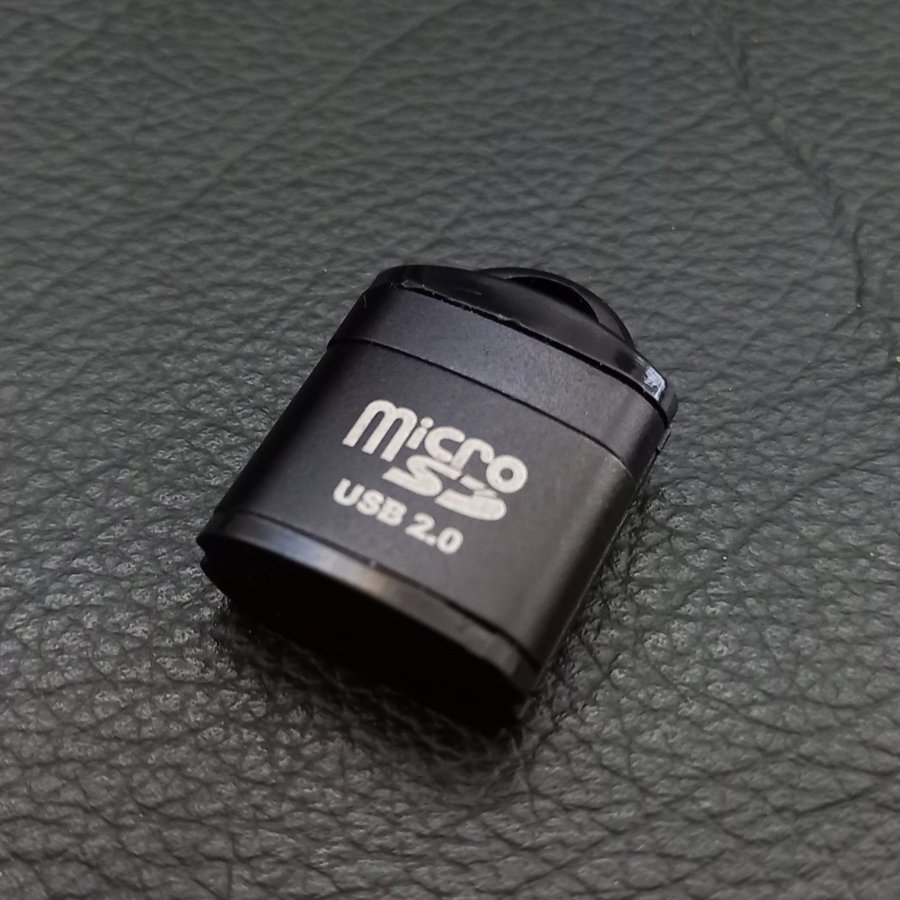 Mini höghastighets micro SD-kortläsare adapter till USB 20 typ-A