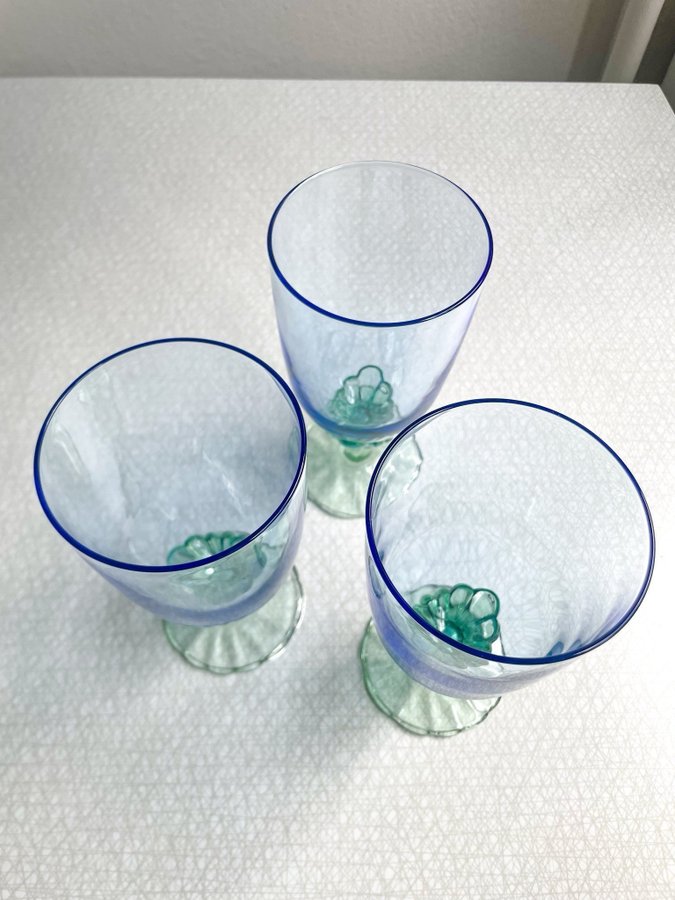 Bormioli Rocco Bahia blue green glas