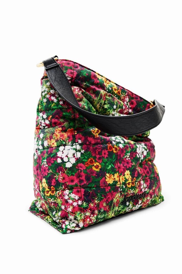 Desigual Large floral bucket bag väska