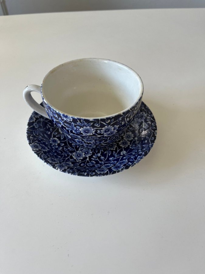 Blue Calico burleigh breakfast cup