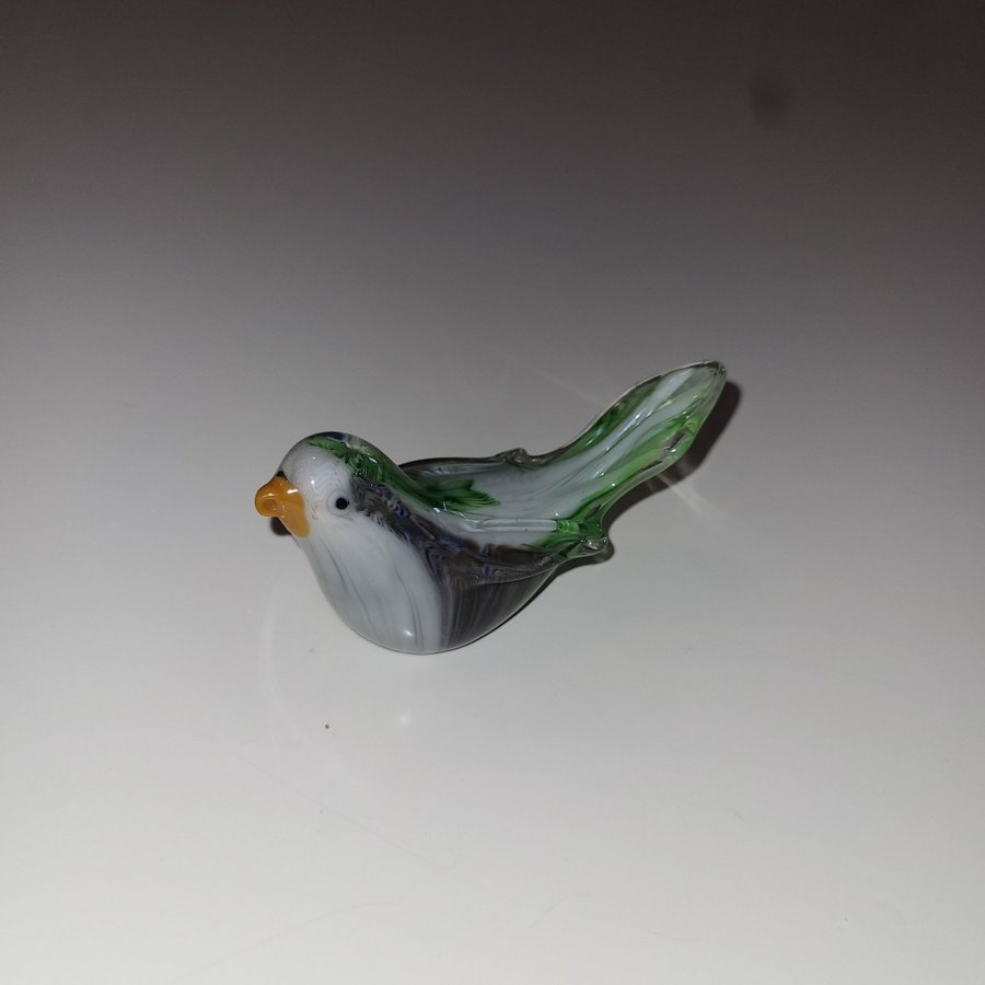 Figurin i glas fågel