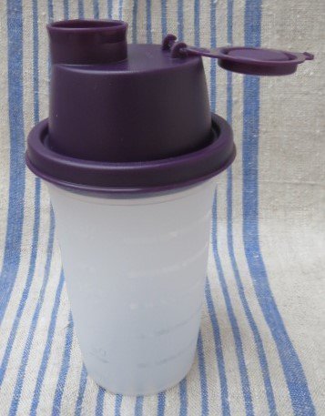 Tupperware Mini Snabbshaker 3 dl inplastad