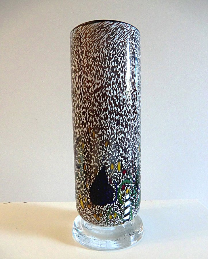 Rare find Kosta Bodas large vase "Meteor" artist collection by B Vallien