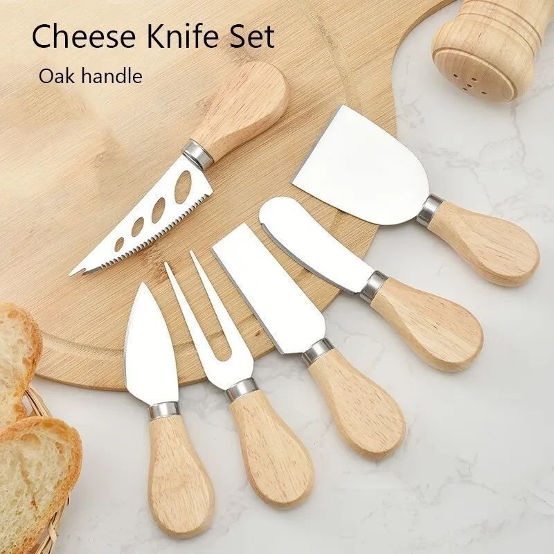 Ny Knivset frukost kniv gaffel knife cheese ost smör tårta set kökskniv kök se