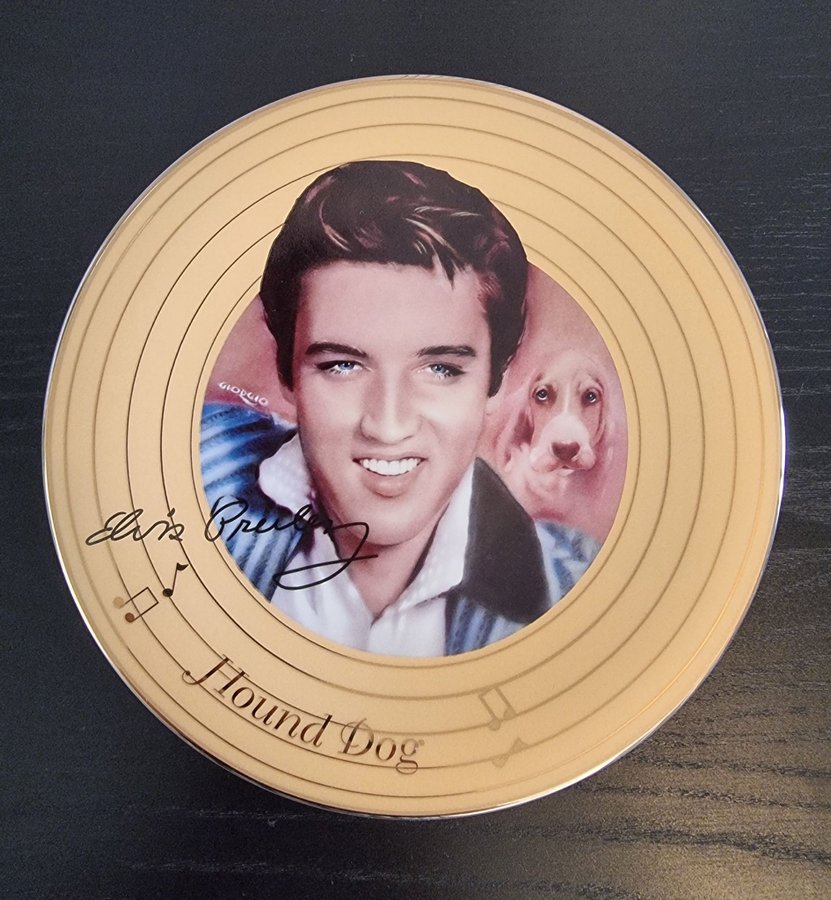 ELVIS Plate No530 A limited edition of "Hound Dog"