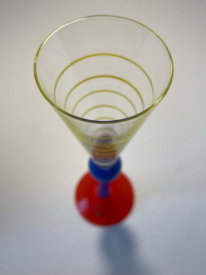 (3/6) ORREFORS - SNAPSGLAS - ”CLOWN” - ANNE NILSSON