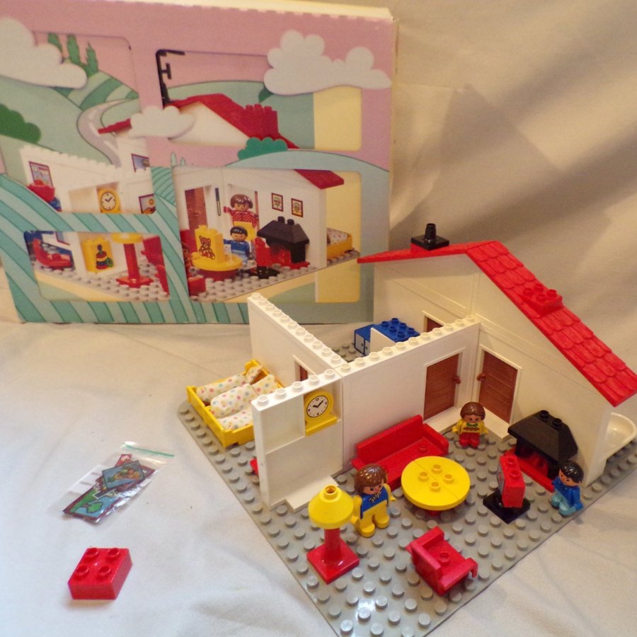 Lego Duplo 2780 Complete playhouse med kartong