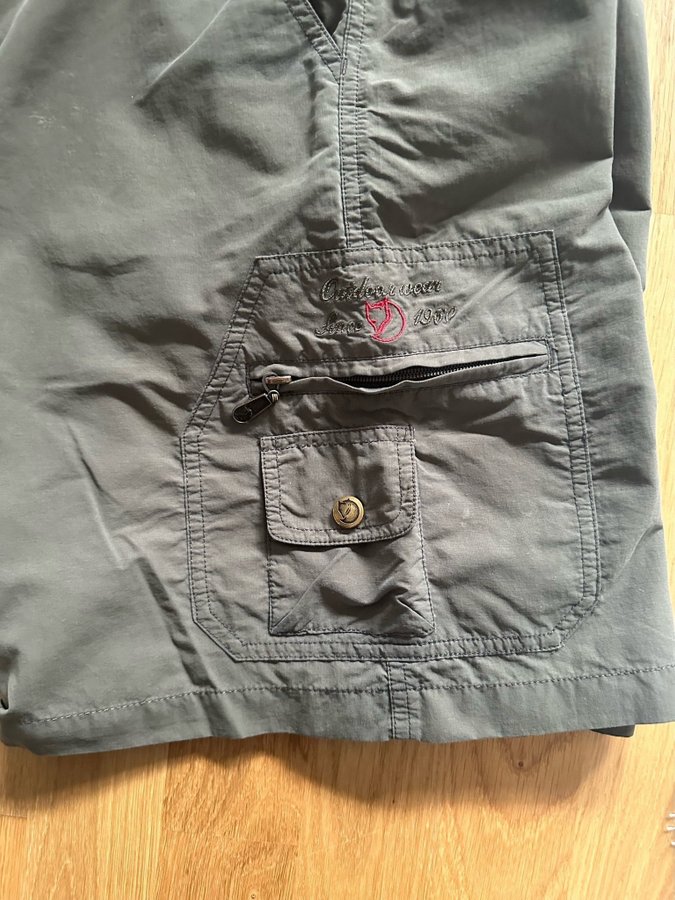 Fjällräven shorts vattentåliga friluftsbyxor herr dam unisex 1kr en krona