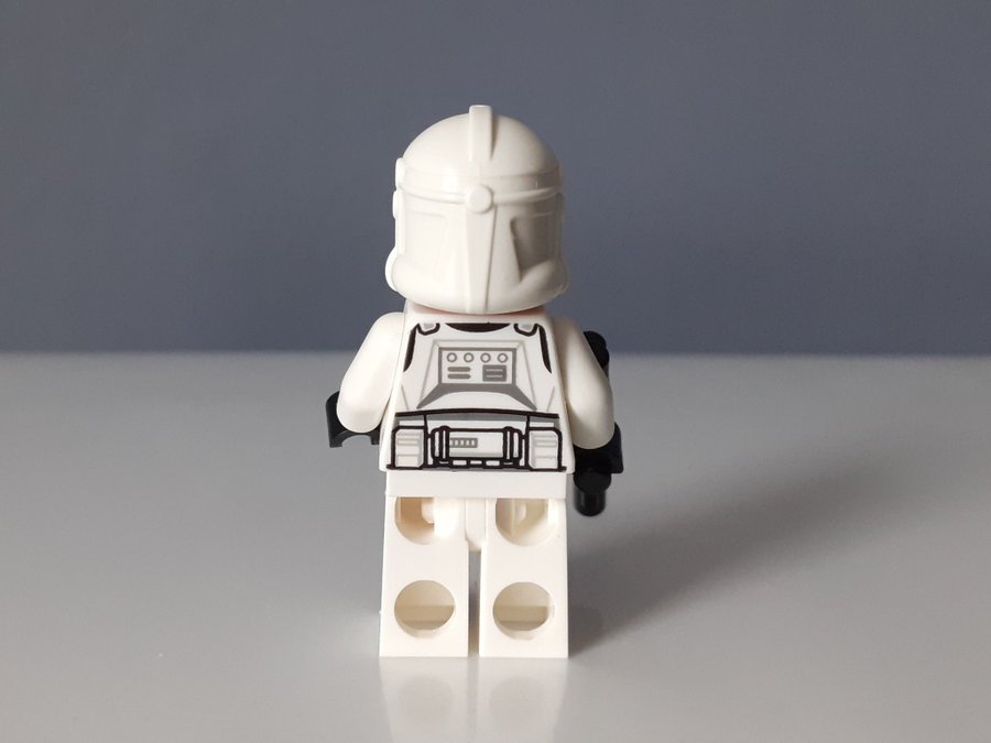 Lego Star Wars Phase 2 Clone Trooper Vit Grunt
