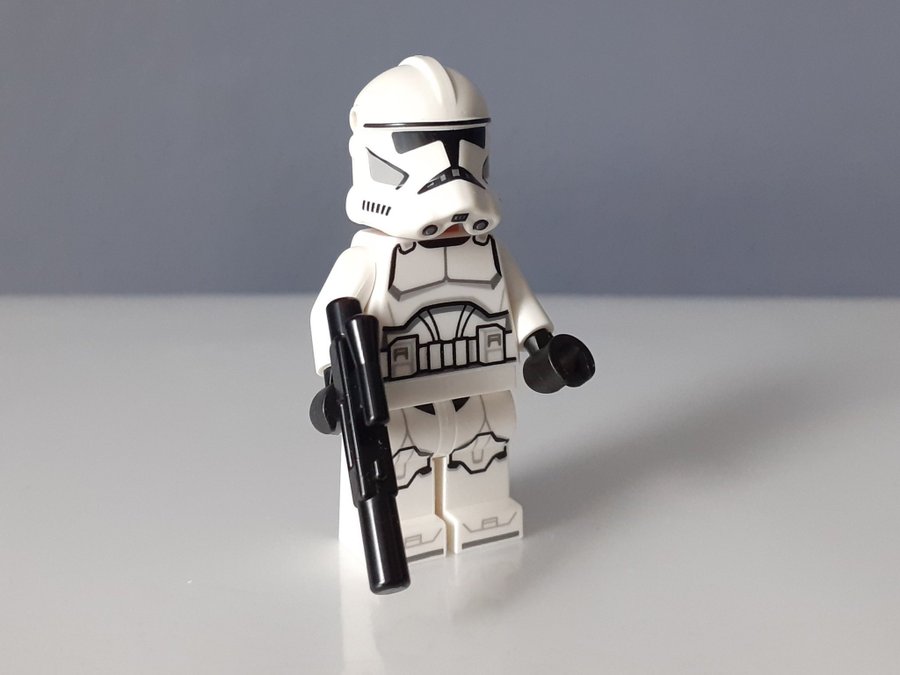 Lego Star Wars Phase 2 Clone Trooper Vit Grunt