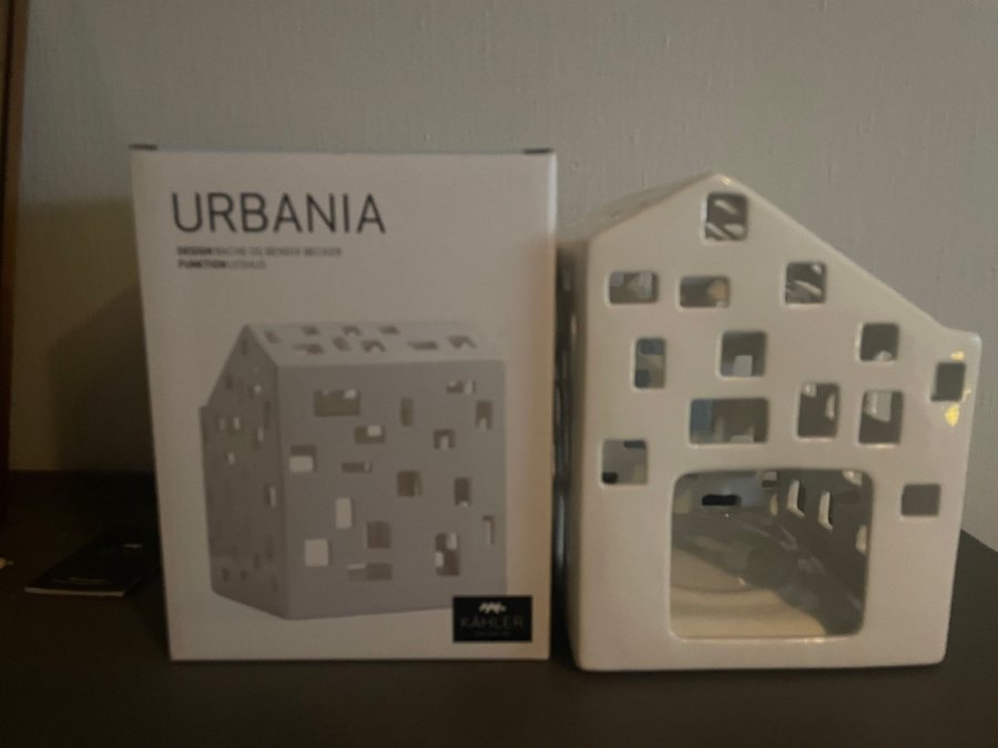 Kähler Urbania Stor Ljusstake Hus Ljuslykta