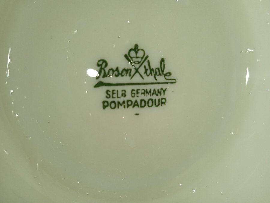 ROSENTHAL POMPADOUR VATTENKANNA