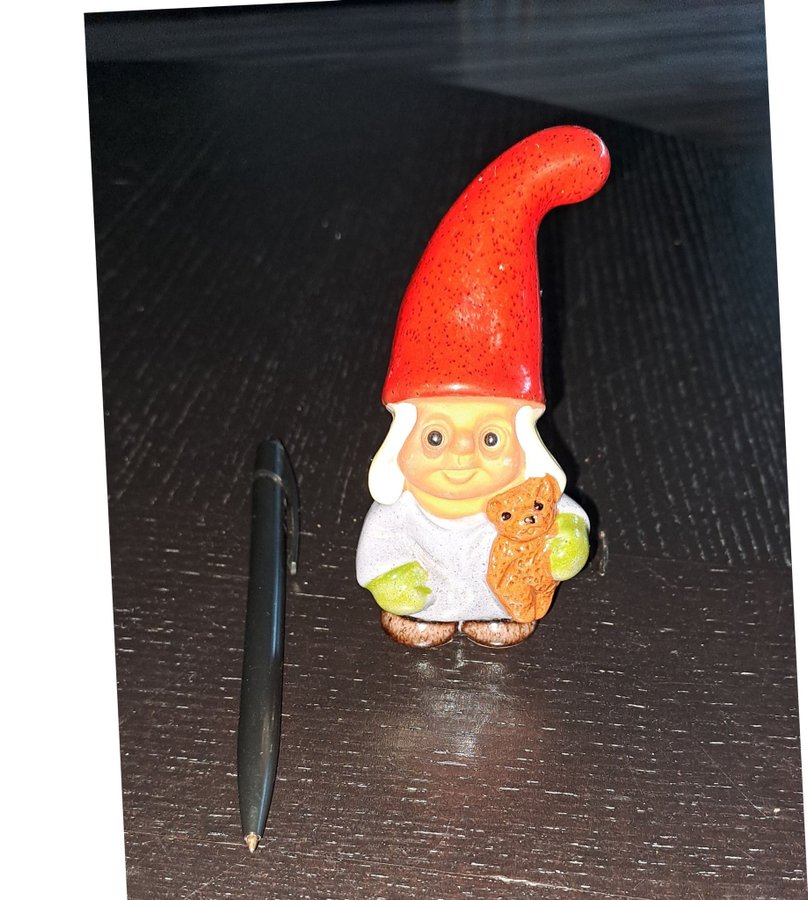 Rolf berg 12 cm hög torshälla tomte jul