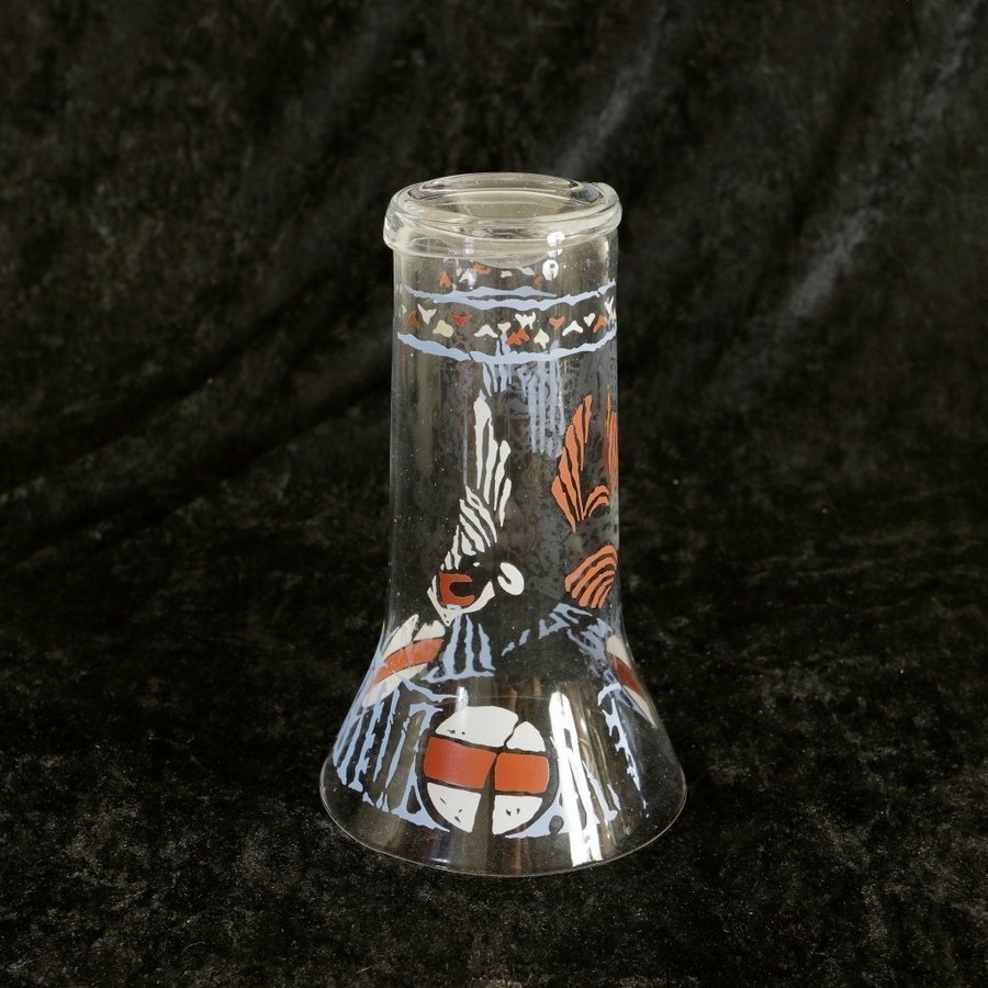 Replik av antikt glas Syriskt dryckeskärl Göte Augustsson Älghults glasbruk