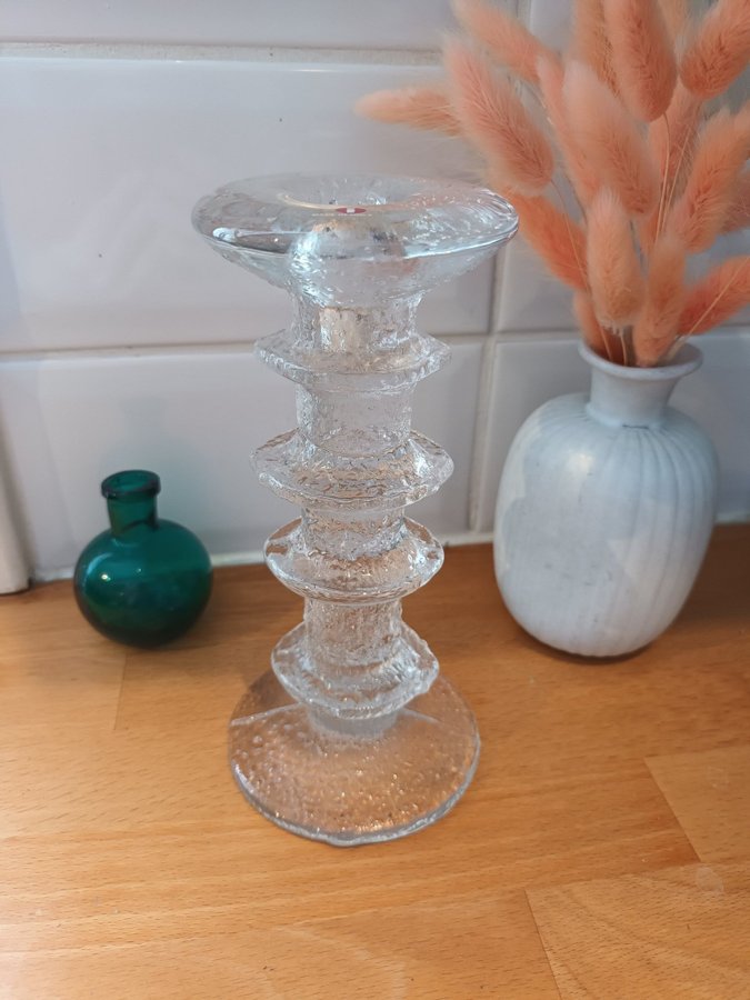 Iittala festivo fyra ringar signerad klistermärk/etikettTimo Sarpaneva