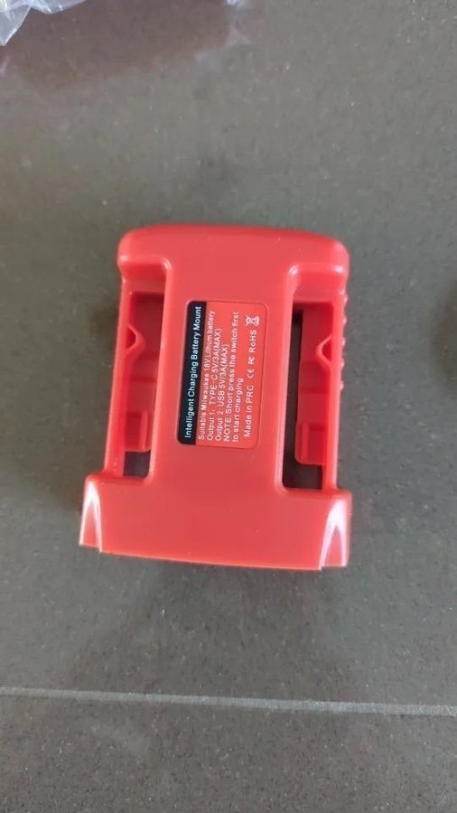 USB- adapter till Milwaukee M18-batterier