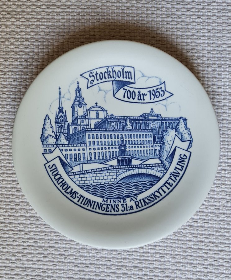 Minnestallrik Stockholm 700 år 1953 - Stockholms-Tidningens Riksskyttetävli