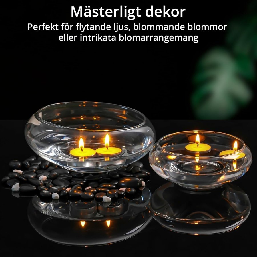 2st NYA Glasvaser | Medelstor  Stor | För växter dekoration mm |Ordpris 595kr