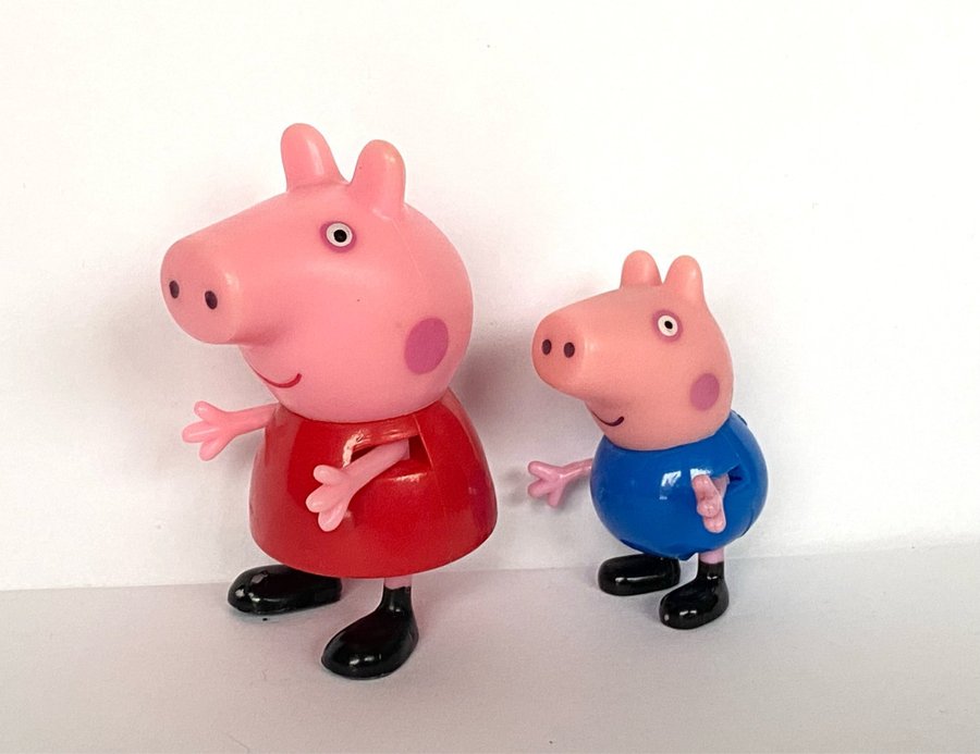 Greta Gris Peppa pig George Figurer